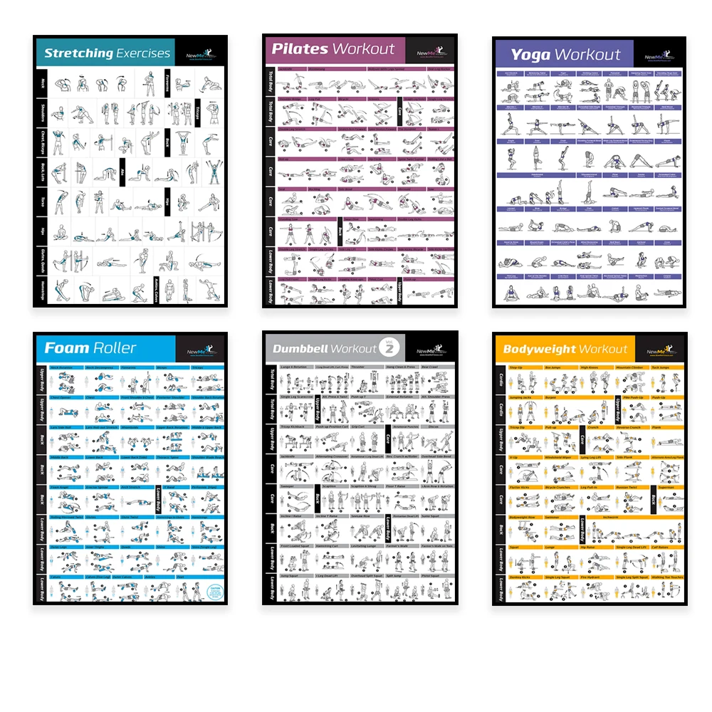 Photography By - Body Exercise Training Chart Workout Home
