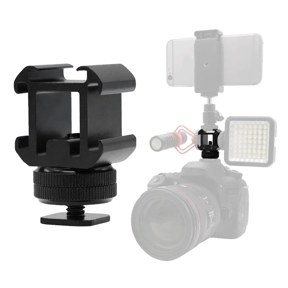 Hot Shoe Adapter - Triple Hot Shoe Mount Adapter Two