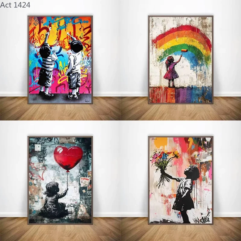 Photography By - Abstract Children Drawing Poster and Prints
