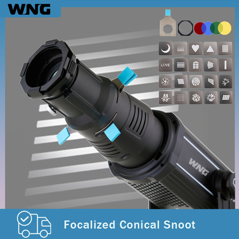 Beauty Dish Softbox - Bowens Mount Projection Snoot with Gobo