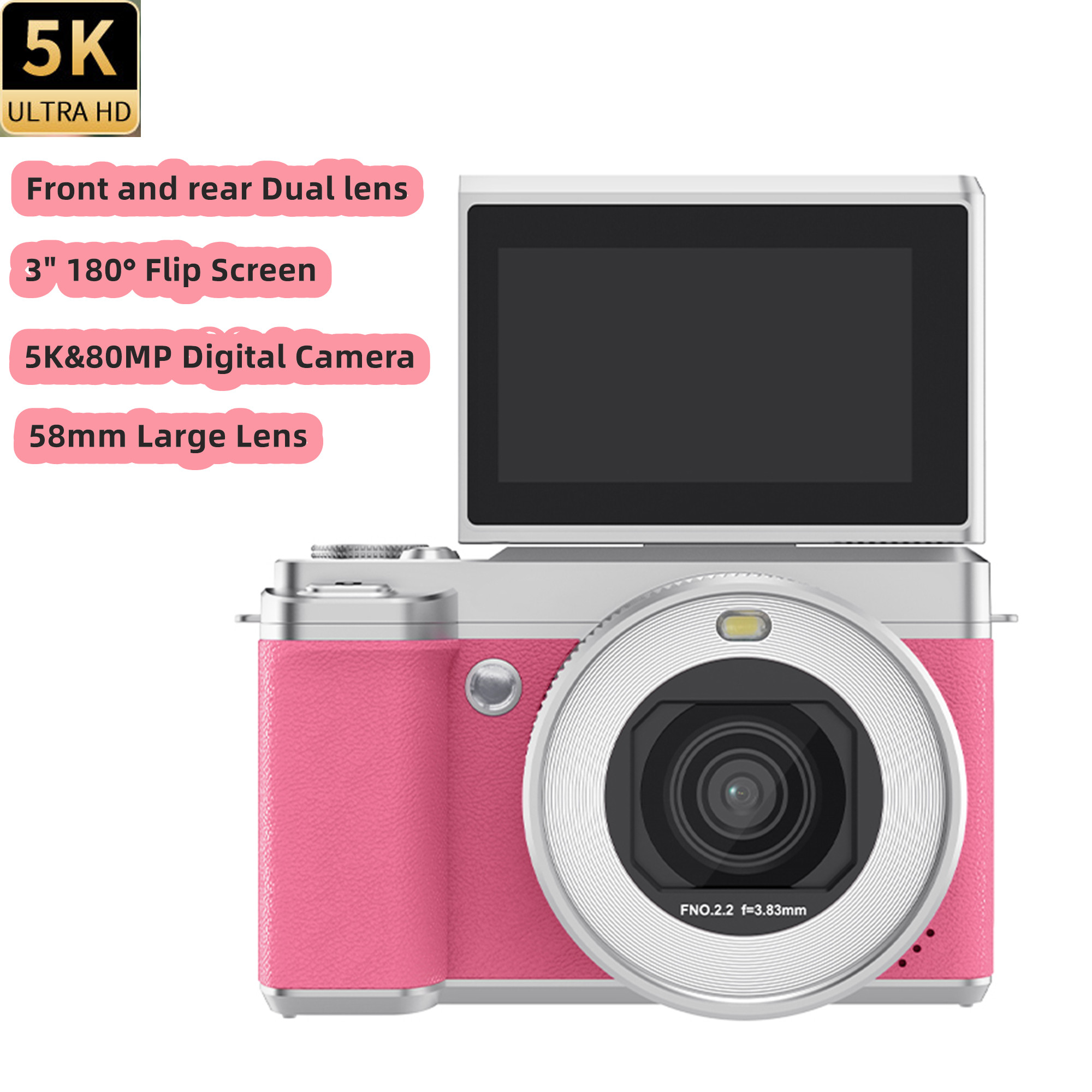Photography Nature Images - Compact Digital Photography Camera Dual Lens