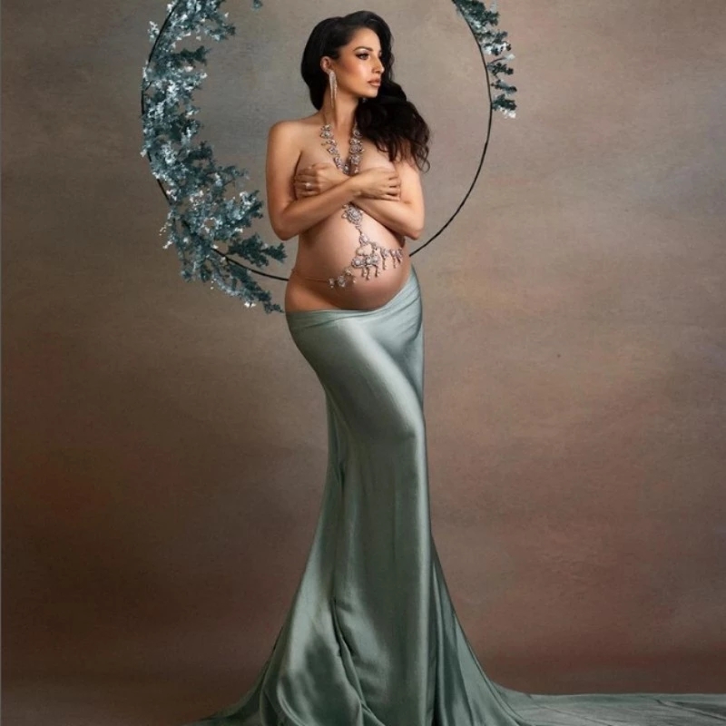 Photography Club - Sexy Fashion Body Chain Maternity Photography