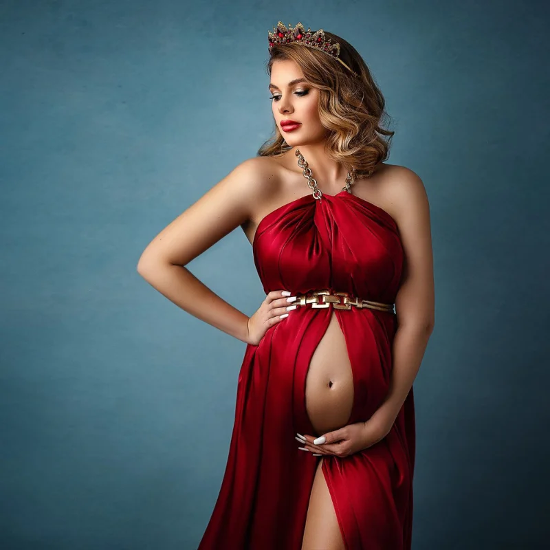 Photography Club - Sexy Elegant Maternity Photography Prop Dress