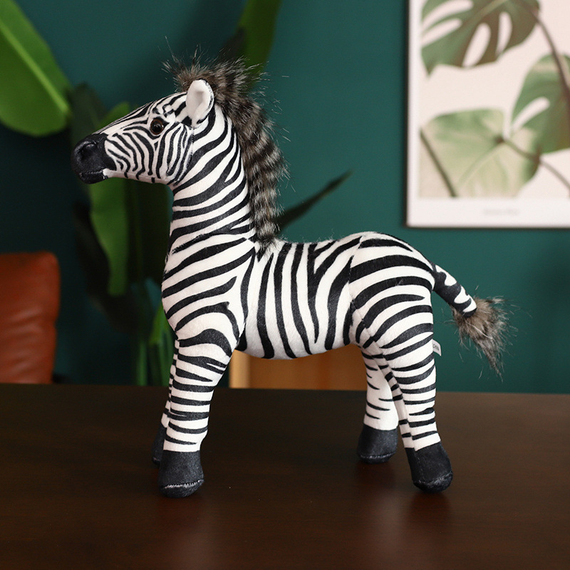 Photography Zebra - White Pelican Creative Zebra Statue Crafts