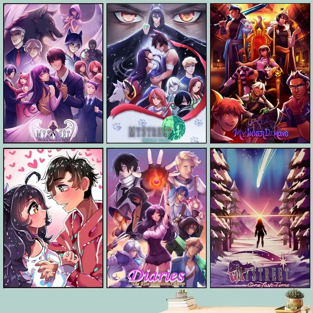Photography By - Game Aphmau Aesthetic Poster Self-adhesive Art