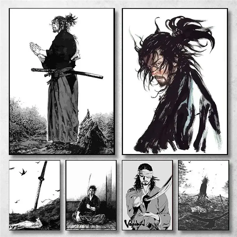 Vintage Japanese Anime Wall Ar - Photography By 评论和价格