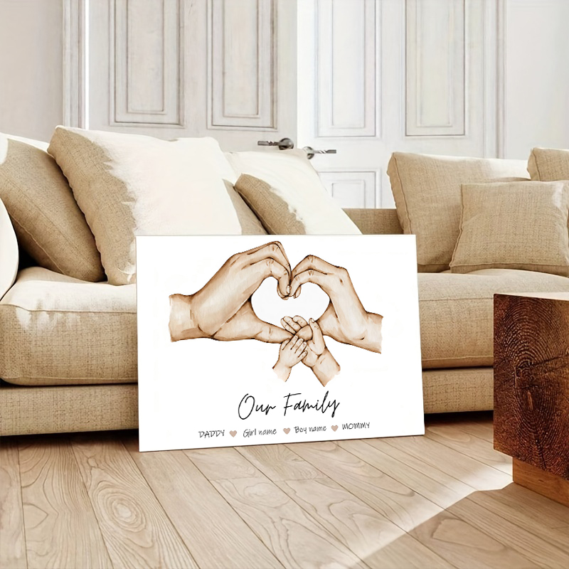 Personalized Custom Family Han - Photography Object 评论和价格