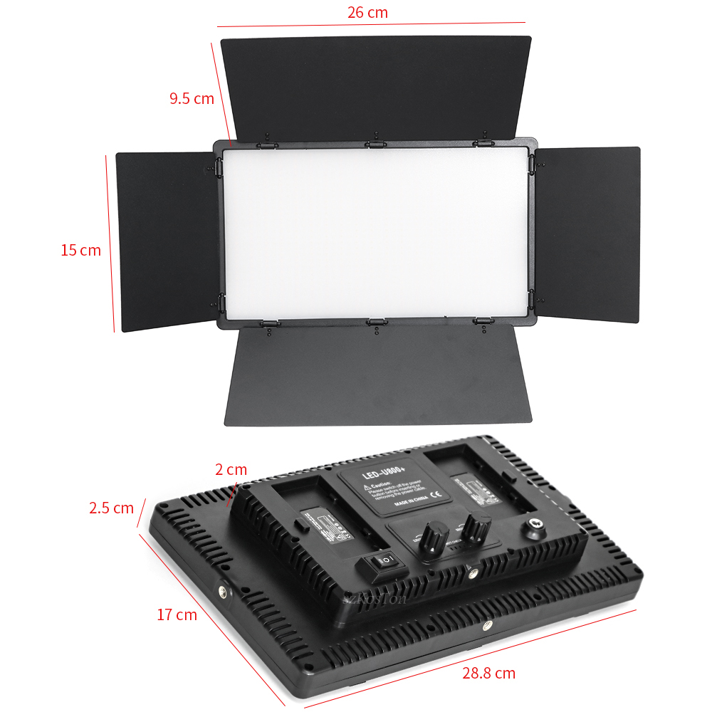 U800 LED Photo Studio Light fo - Strobe Light Studio 评论和价格