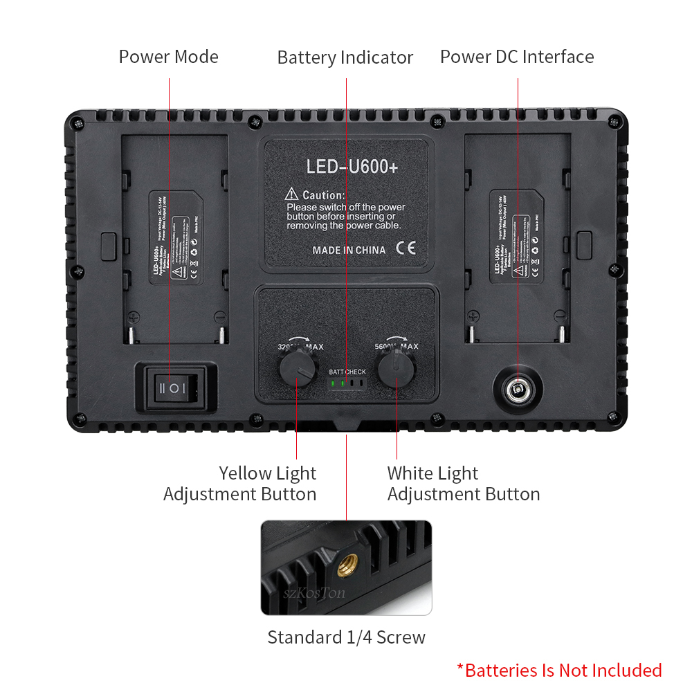 U800 LED Photo Studio Light fo - Strobe Light Studio 评论和价格