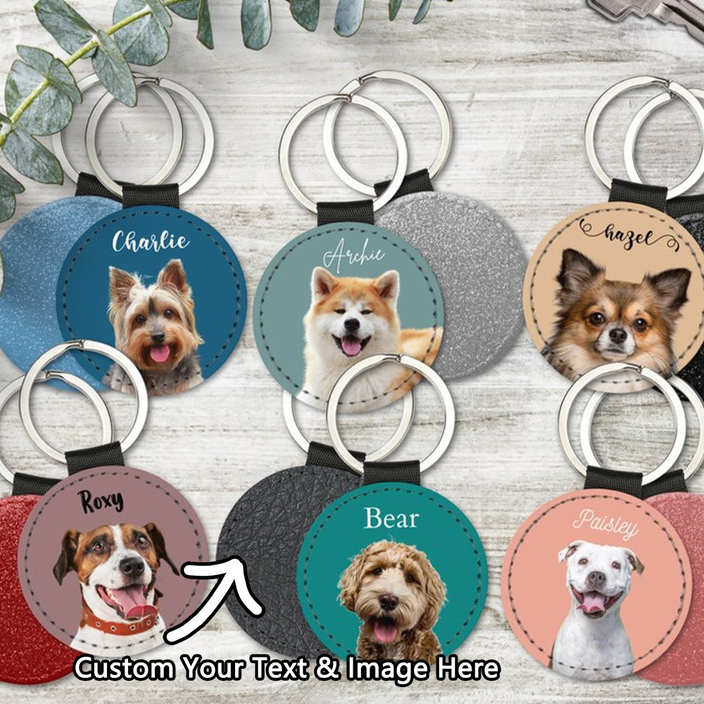 Custom Pet Photo Keychain Pers - Photography Object 评论和价格