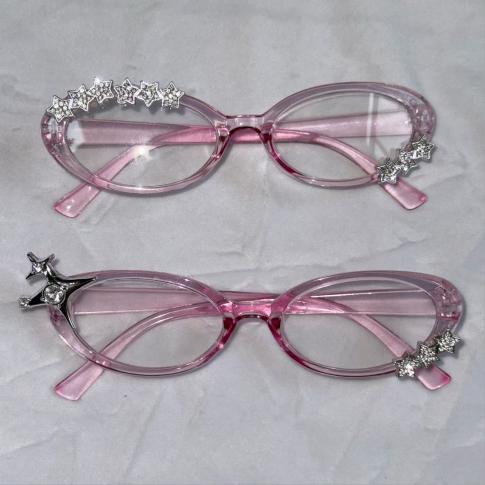 Y2K Star Rhinestone Cat Eye De - Photography Fashion 评论和价格