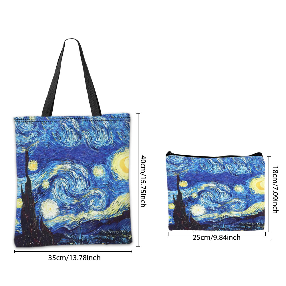 Van Gogh Series Tote Bag Cosme - Photography By 评论和价格