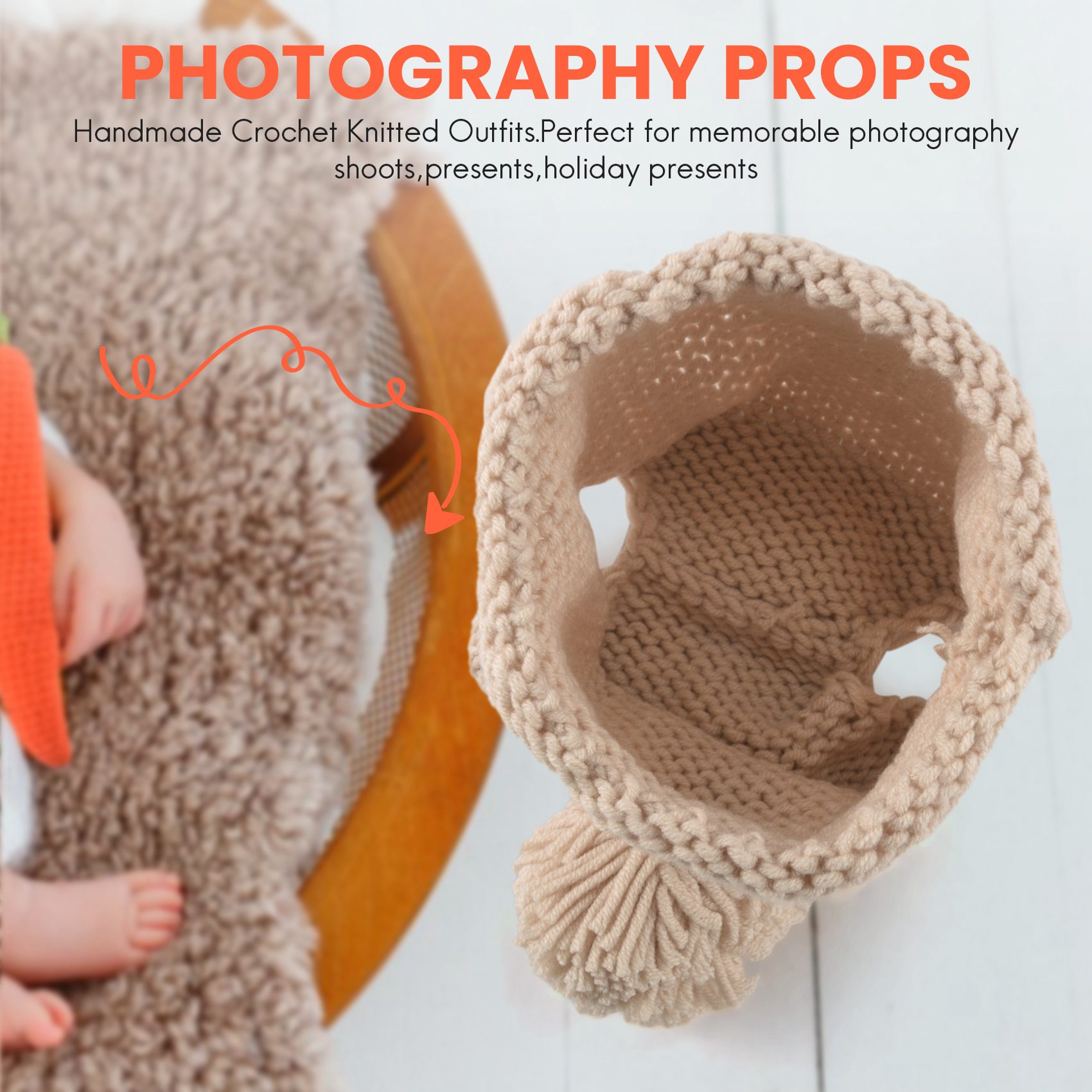 ABJA-Newborn Baby Photography  - Photography Outfits 评论和价格