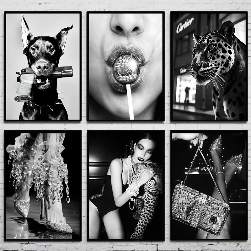 Black and White Fashion Vintag - Photography Fashion 评论和价格