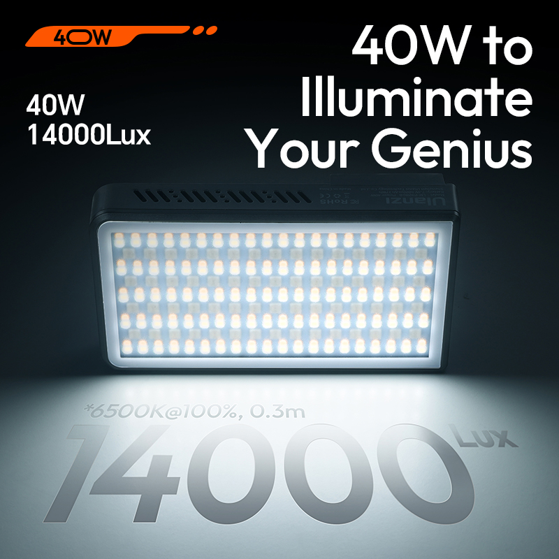 Ulanzi P40 Bi | P40 RGB 40W LE - Photography Camera 评论和价格