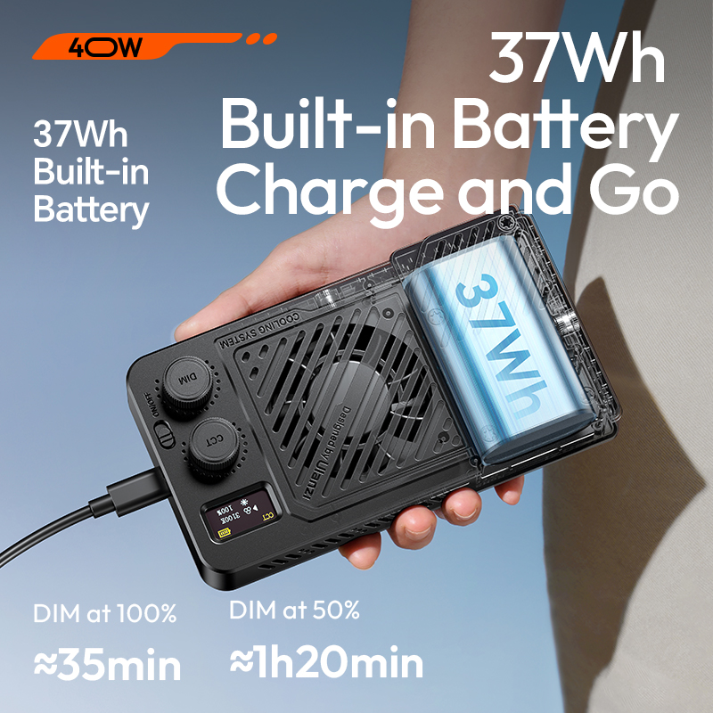 Ulanzi P40 Bi | P40 RGB 40W LE - Photography Camera 评论和价格