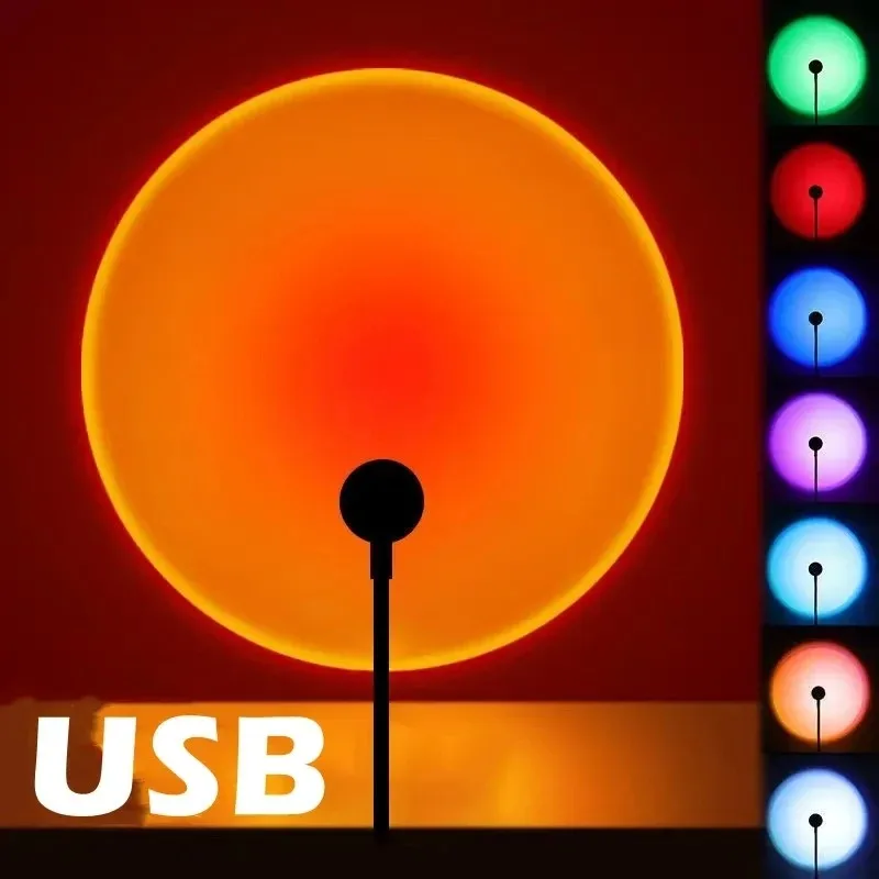 Projection Lamp USB Sunset Rai - Photography Coffee 评论和价格