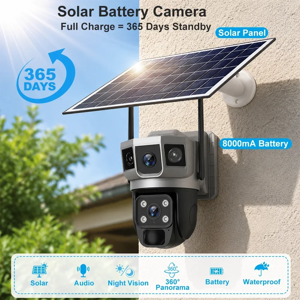 V380 4K 3 Screens 4G Camera So - Photography Grid 评论和价格
