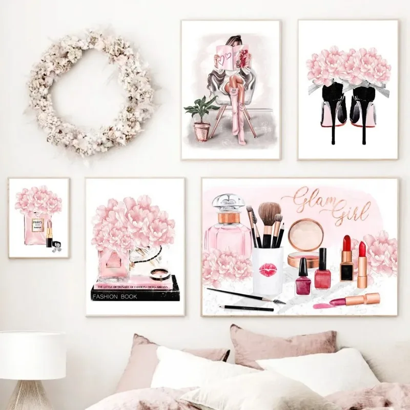 Pink Flower Paris Perfume Fash - Photography Fashion 评论和价格