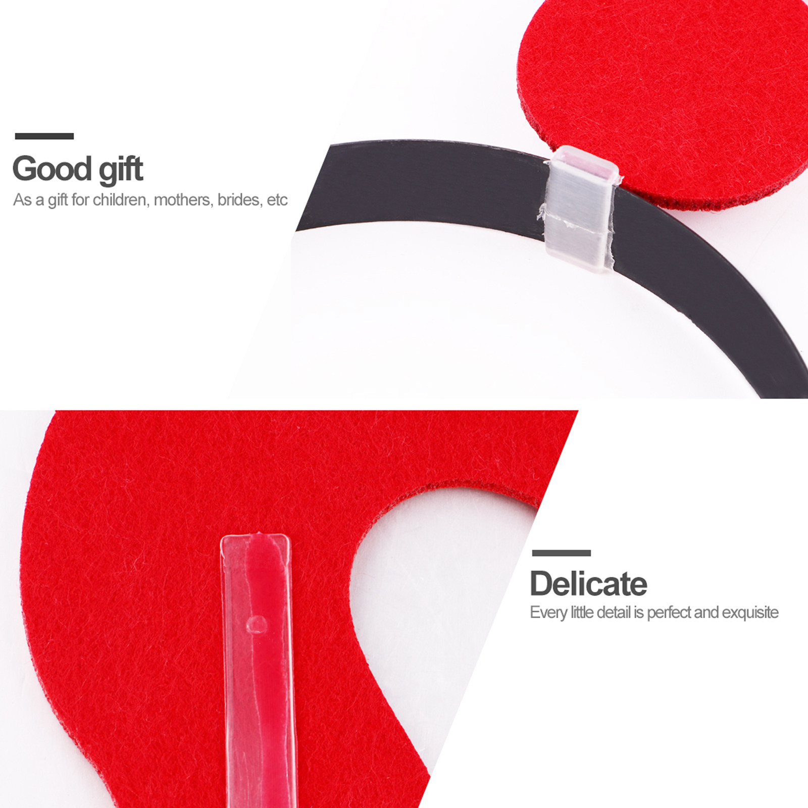 2Pcs Adorable Question Mark Ha - Photography Questions 评论和价格