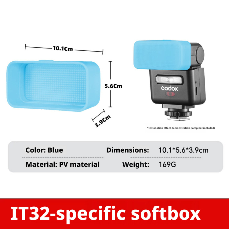 Diffuser for Godox iT32 Mini F - Photography Yellow Light 评论和价格