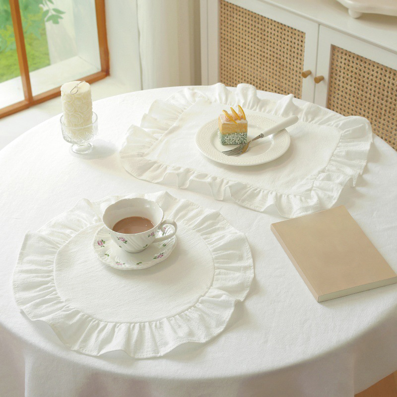 Minimalist Stripe Ruffle Place - Photography Coffee 评论和价格