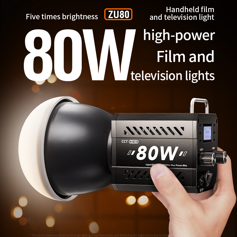 Bi-Color Camera Light 80W COB  - Strobe Light Studio 评论和价格