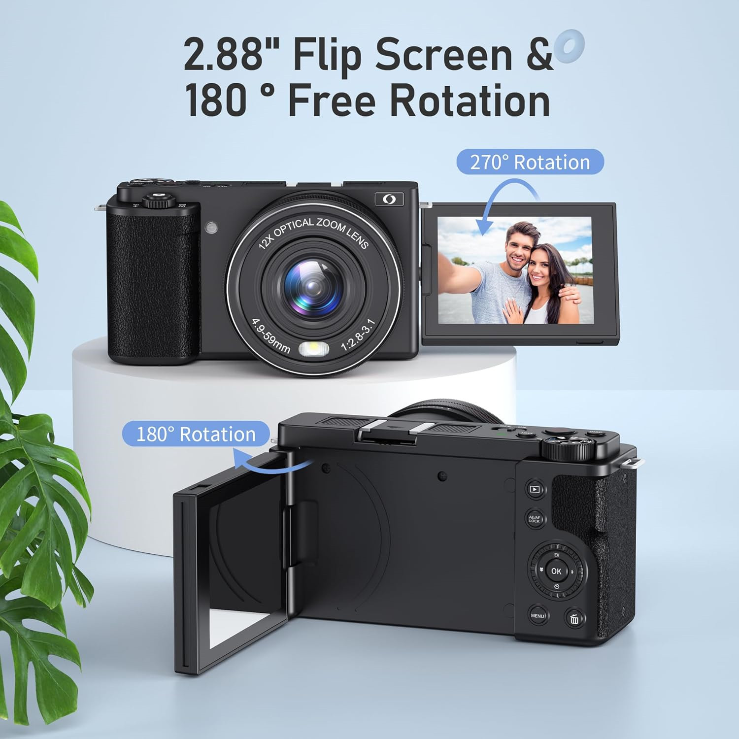 4K 64MP Digital Camera for Pho - Photography Nature Images 评论和价格
