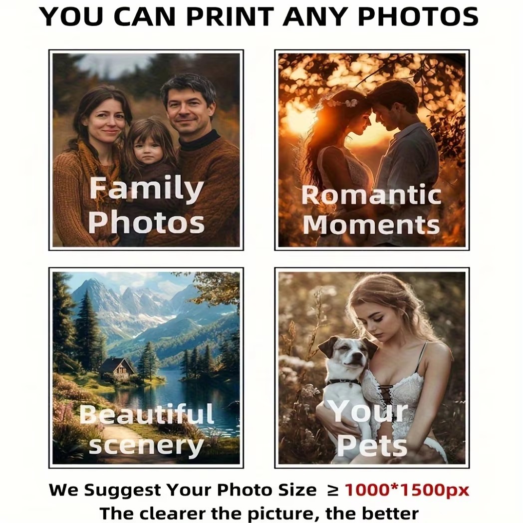 3pcs/set Custom Square Canvas  - Photography Object 评论和价格