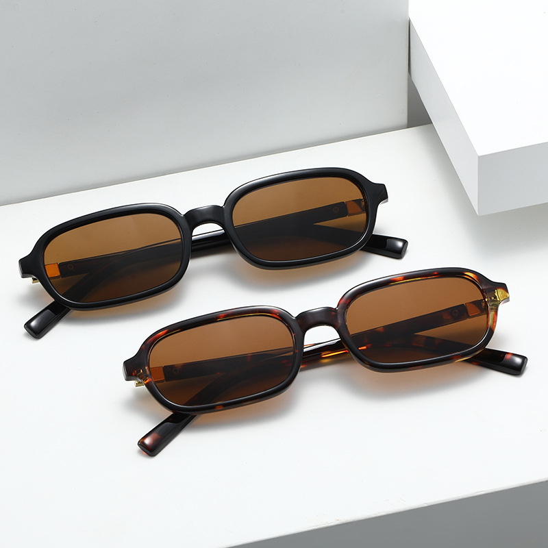 New Small Square Frame Sunglas - Photography Fashion 评论和价格