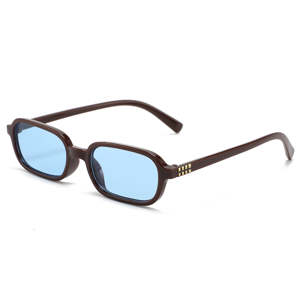New Small Square Frame Sunglas - Photography Fashion 评论和价格