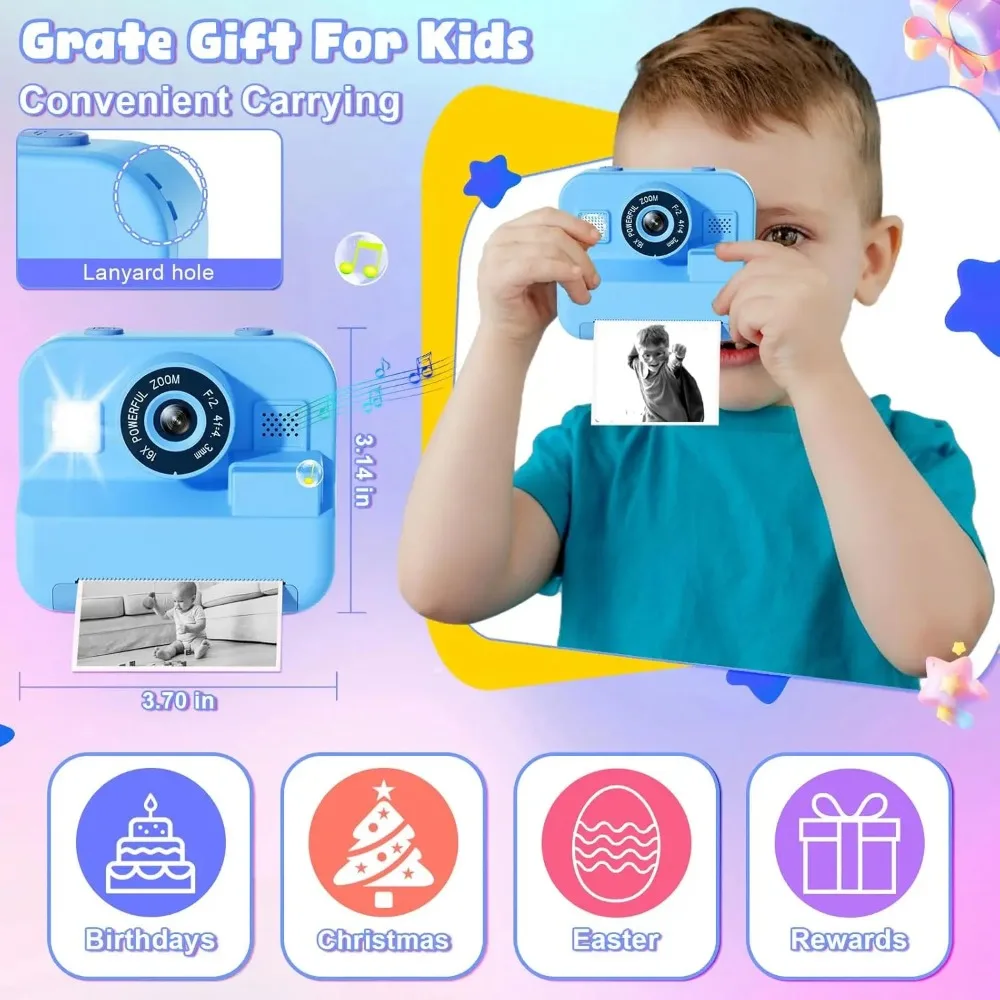 Kids Camera Instant Print 32G  - Photography Nature Images 评论和价格