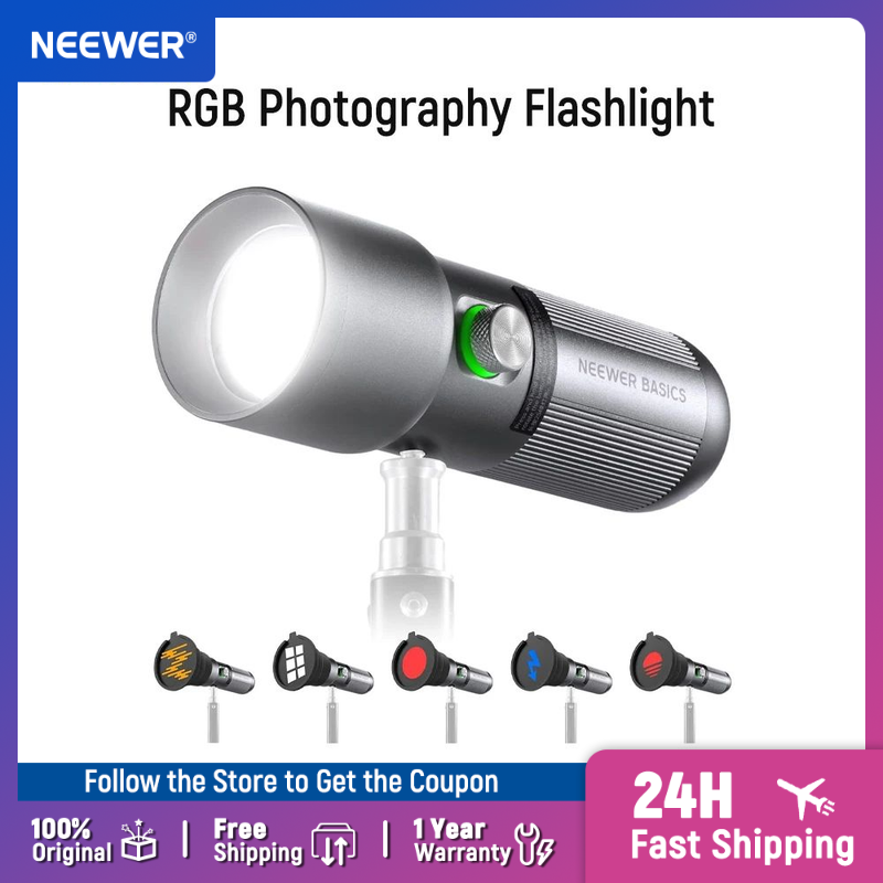 NEEWER Basics RGB Photography  - Strobe Light Studio 评论和价格