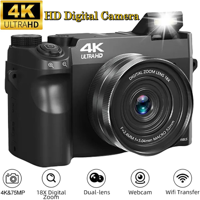4K HD Digital Camcorder Dual C - Photography Nature Images 评论和价格
