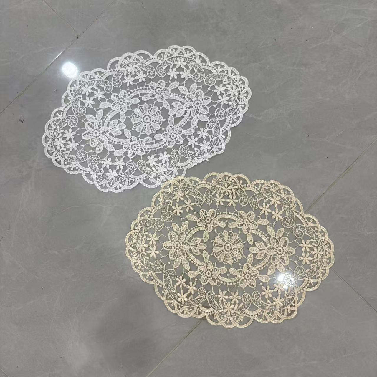 French Style Retro Oval Lace P - Photography Coffee 评论和价格