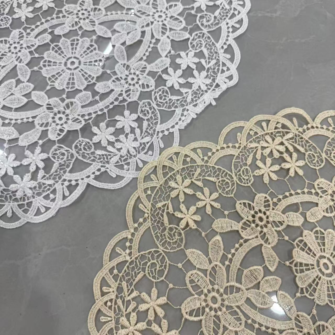French Style Retro Oval Lace P - Photography Coffee 评论和价格