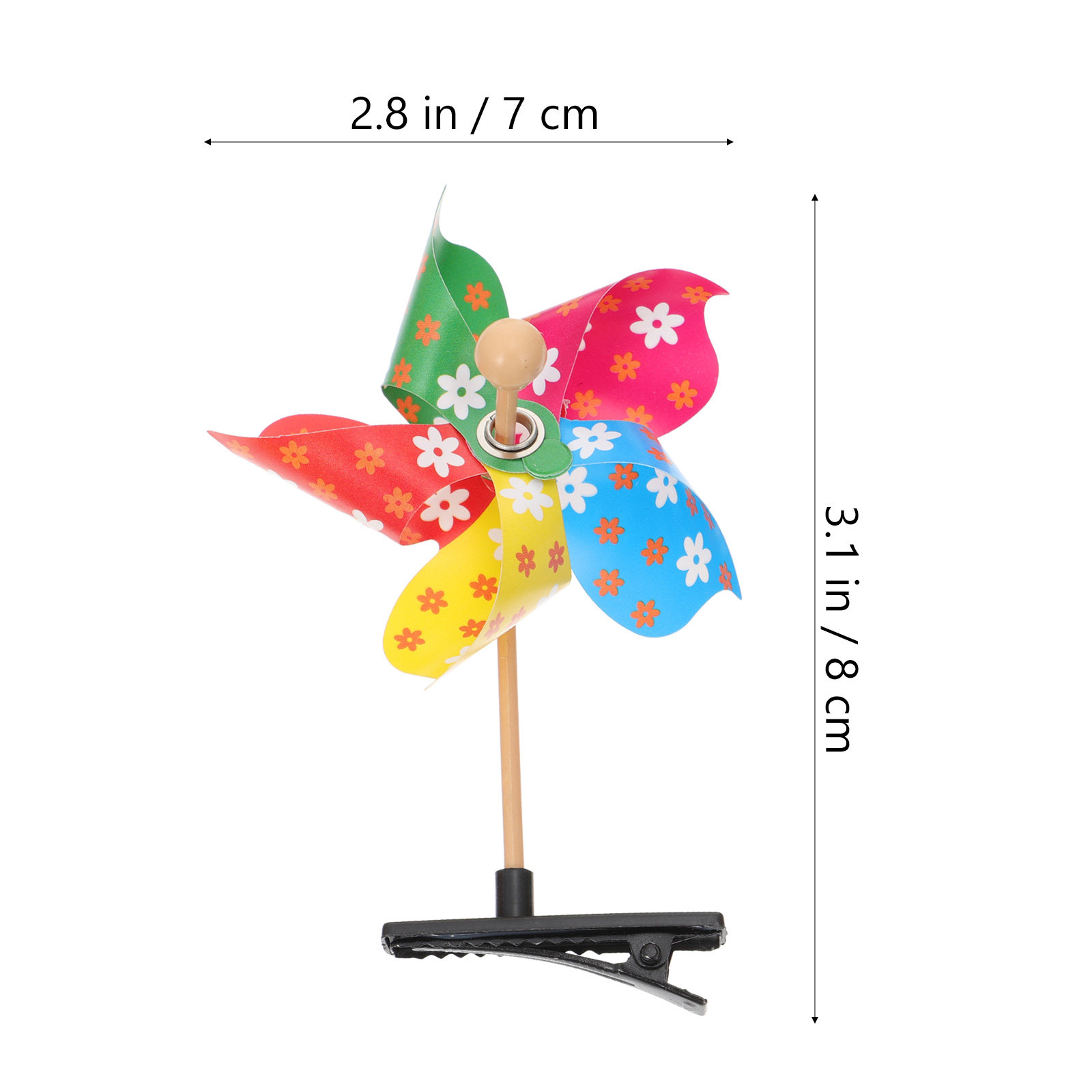 20Pcs Decorative Windmill Hair - Photography Contest 评论和价格