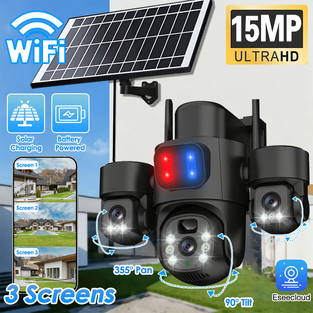 WIFI Solar PTZ Camera Outdoor  - Photography Grid 评论和价格