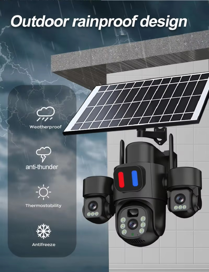 WIFI Solar PTZ Camera Outdoor  - Photography Grid 评论和价格