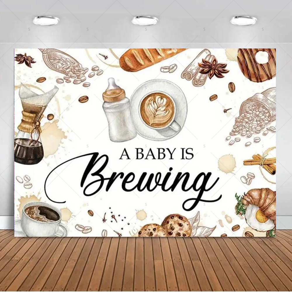 Coffee Theme Backdrop Supplies - Photography Coffee 评论和价格