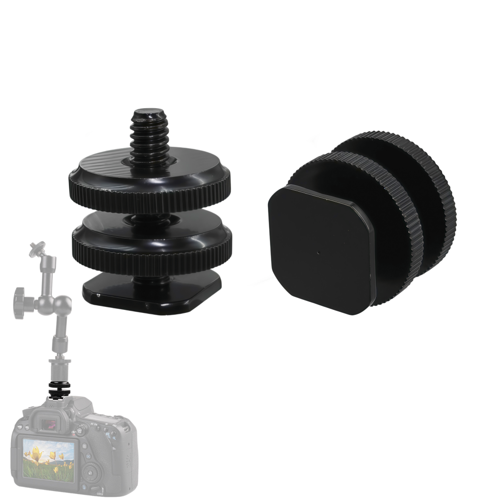 1/4 Hot Shoe Mount Phone Holde - Hot Shoe Adapter 评论和价格