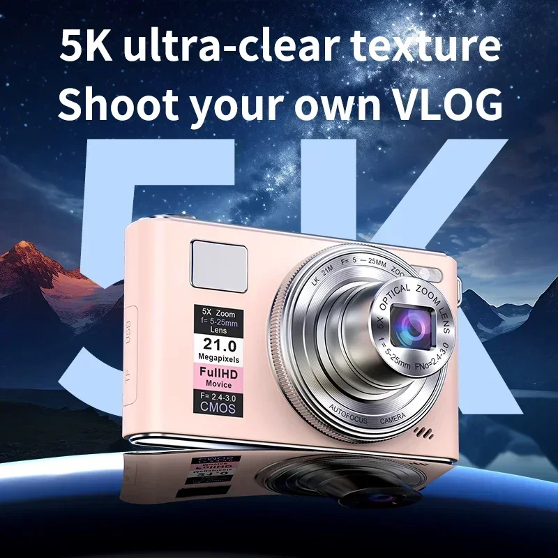 5K 64MP HD Digital Camera 5X O - Photography Nature Images 评论和价格