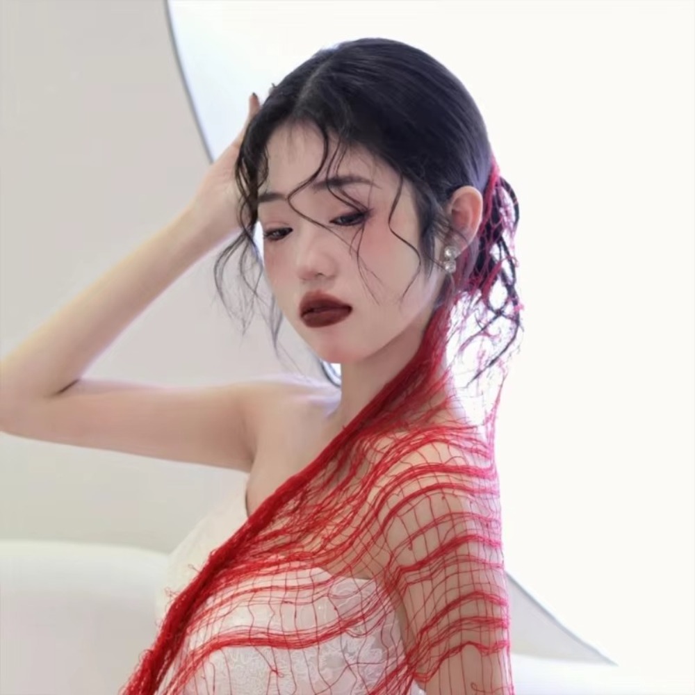 Fashion Distressed Scarf Ragge - Photography Street 评论和价格