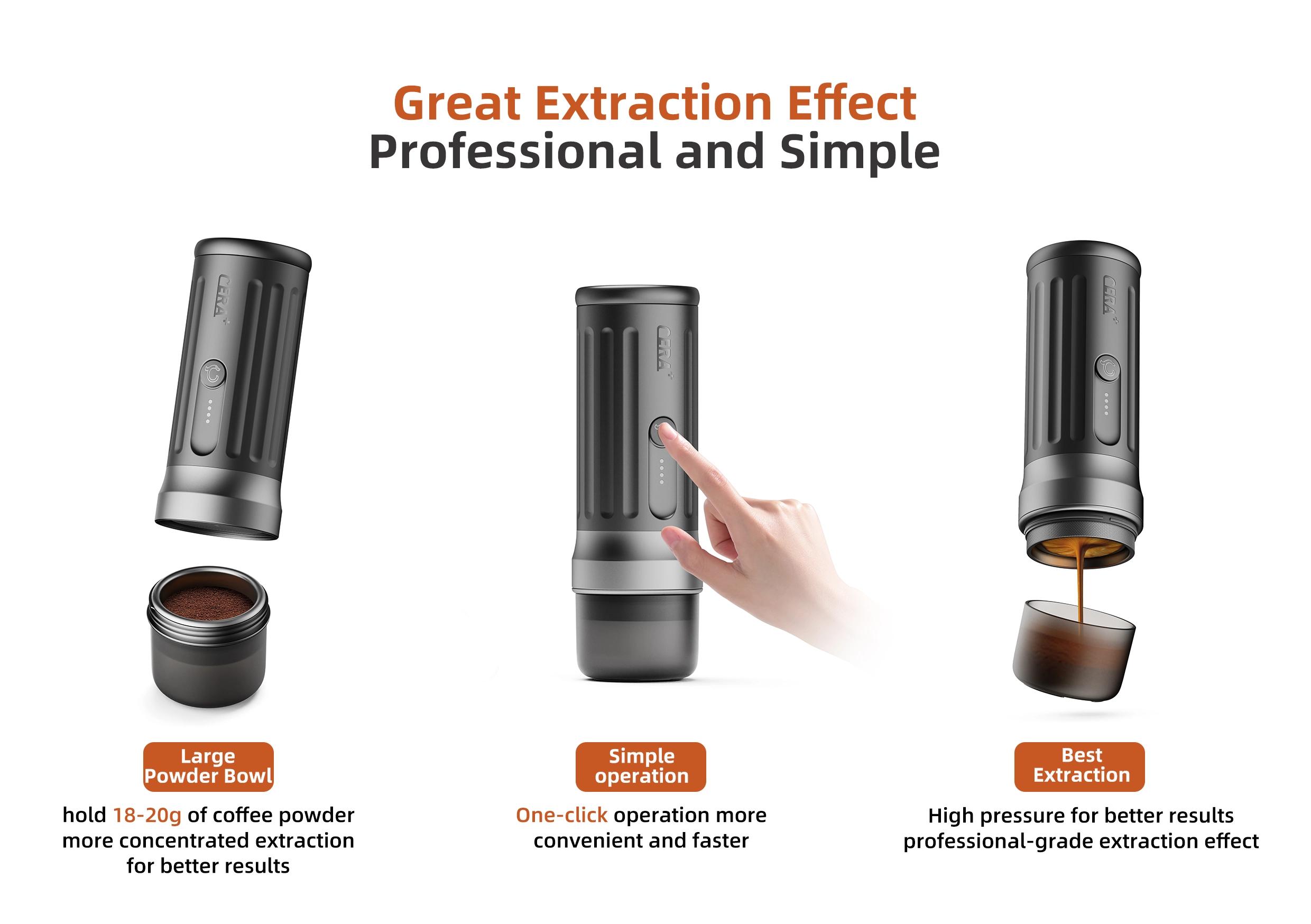 CERA+PCM03S-MAX Portable Coffe - Photography Coffee 评论和价格