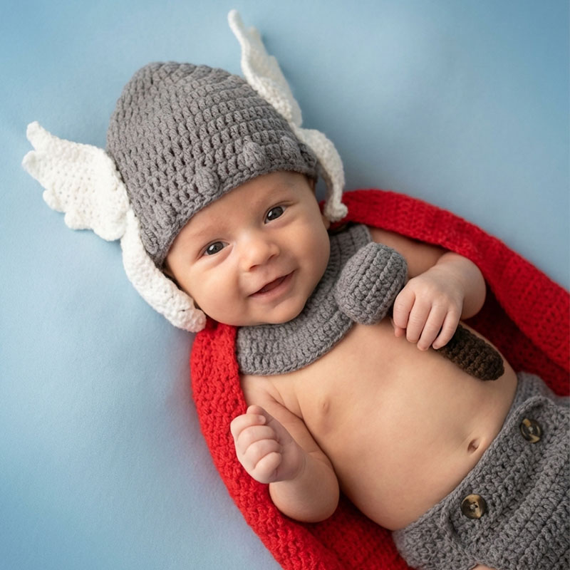Newborn Photography Props Thor - Photography Outfits 评论和价格