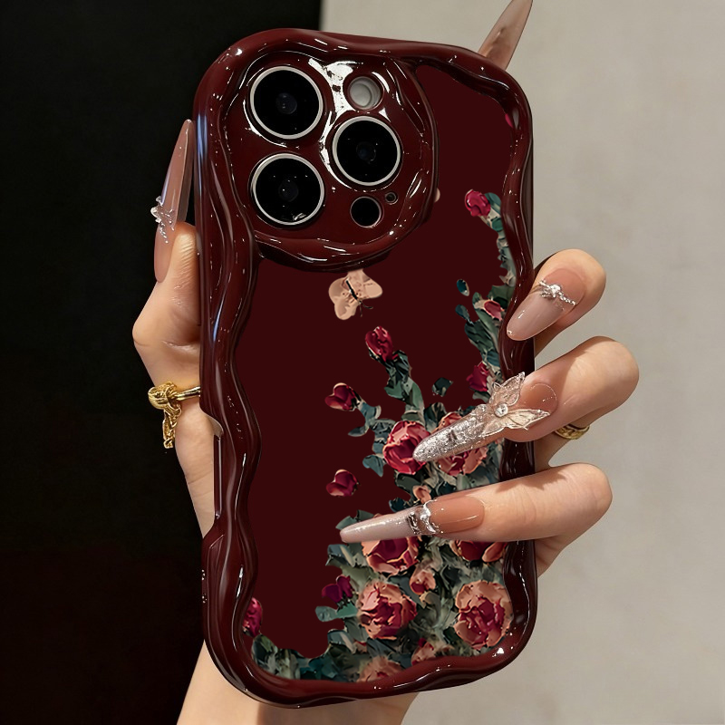 Retro Oil Painting Flower Patt - Photography By 评论和价格
