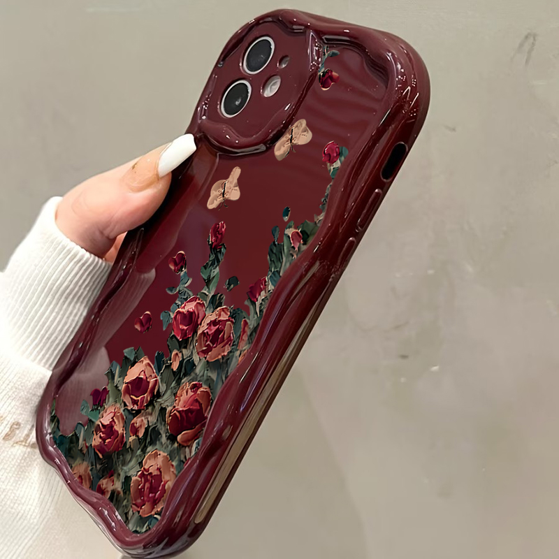 Retro Oil Painting Flower Patt - Photography By 评论和价格