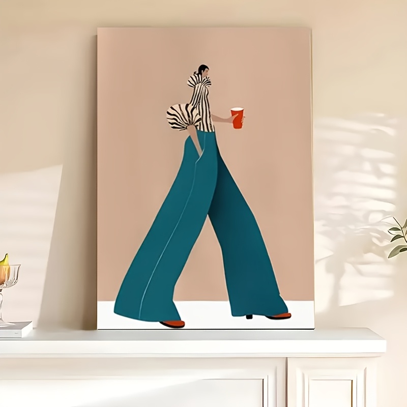 Fashionable Blue Pants Woman P - Photography Fashion 评论和价格