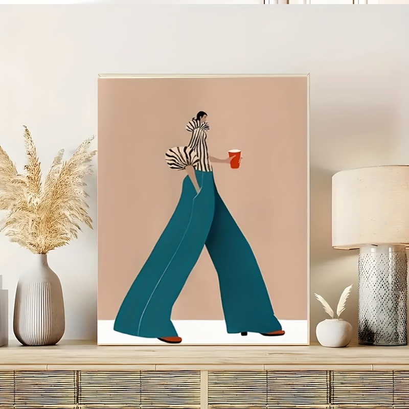Fashionable Blue Pants Woman P - Photography Fashion 评论和价格