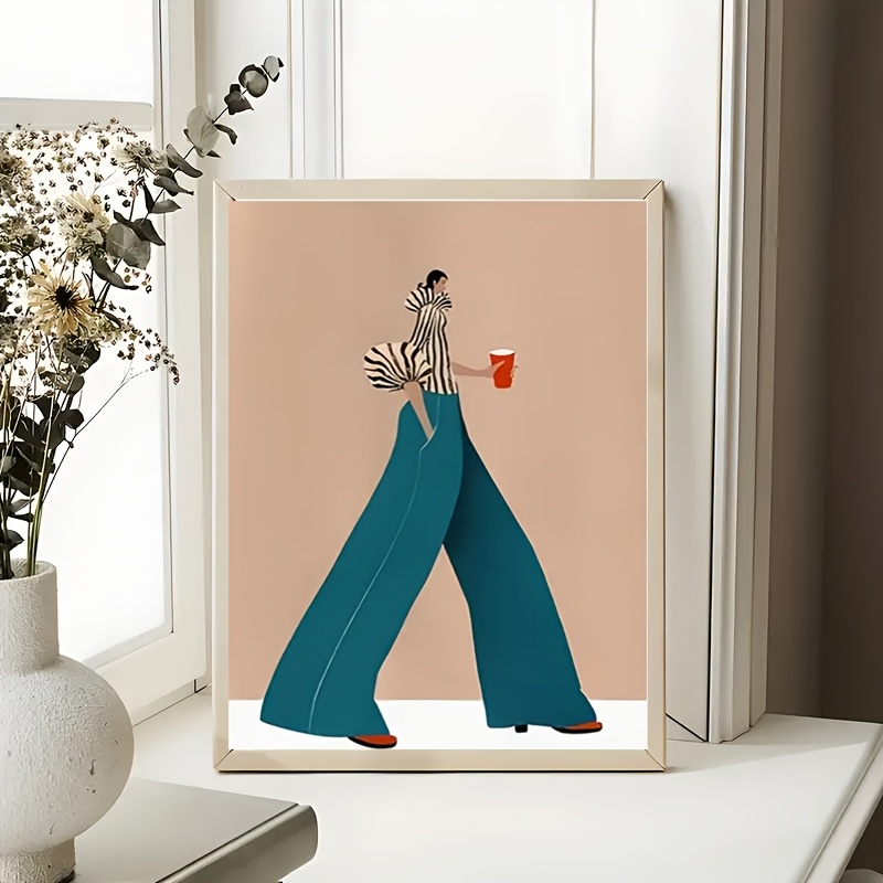 Fashionable Blue Pants Woman P - Photography Fashion 评论和价格
